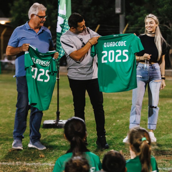 Ενίσχυση συνεργασίας της ακαδημίας του Άρη με την Quadcode image 7