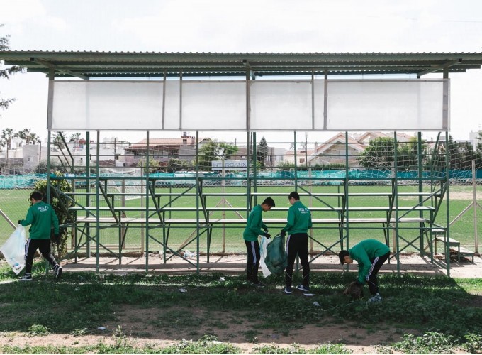 Cleanup day from Aris academies Gallery | Aris Limassol image 13