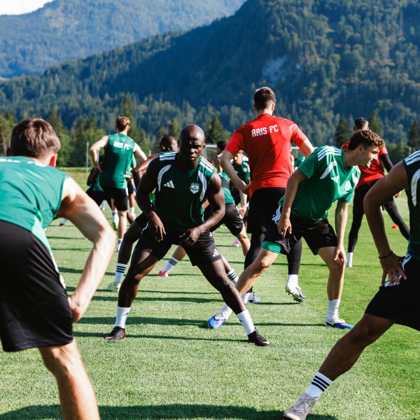 First test in Austria against Al Sadd image 5