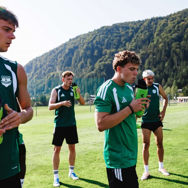 First test in Austria against Al Sadd image 2