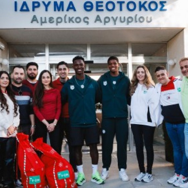 Aris & IN2BET delegation visits Theotokos Foundation