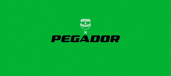 Pegador is the new outfield clothing sponsor