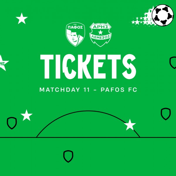 Tickets for MD11 away game vs Pafos FC