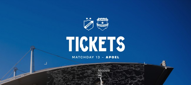 Tickets for MD13 away game vs APOEL