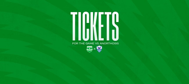 Tickets for the game vs Anorthosis