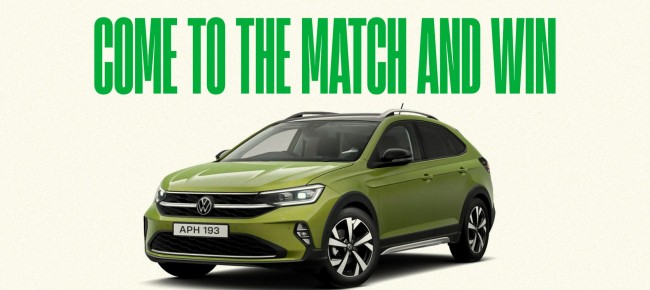 Win a Volkswagen Taigo at Every ARIS Home Game! 