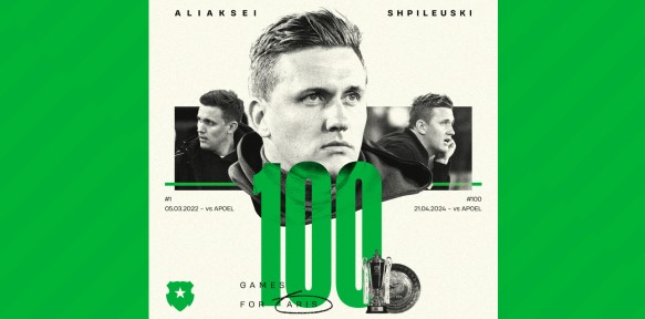 100 games milestone for Shpileuski!